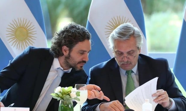 El presidente Fernández anunció cuarentena total el pasado jueves 19 de marzo (Foto: AFP)