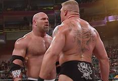 WWE: el día que Goldberg 'destruyó' a Brock Lesnar en WrestleMania XX