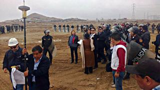 Lurín: Poder Judicial desaloja a invasores de terreno de Sedapal