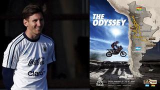 Lionel Messi se comprometió a estar presente en el Dakar 2016