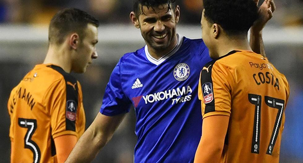 Con goles de Pedro y Diego Costa, Chelsea sigue su camino firme en la FA Cup con su triunfo 2-0 en cancha del Wolverhampton. (Foto: Getty Images)