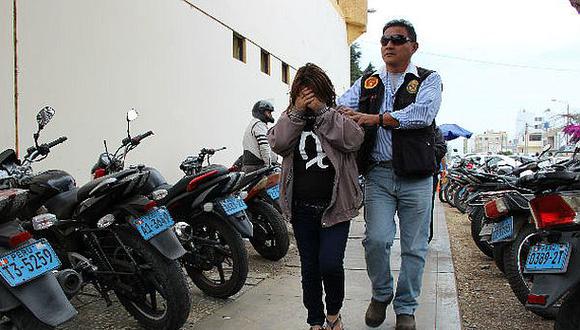 Trujillo: una menor fue detenida tras cobrar cupo a comerciante