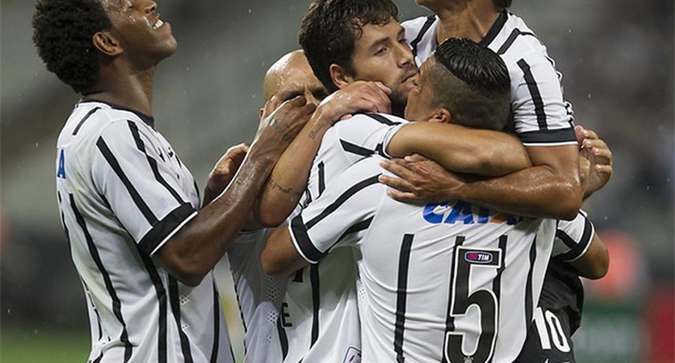 El \'Timao\' tiene gran ventaja para el partido de vuelta (Foto: Agencia Corinthians)
