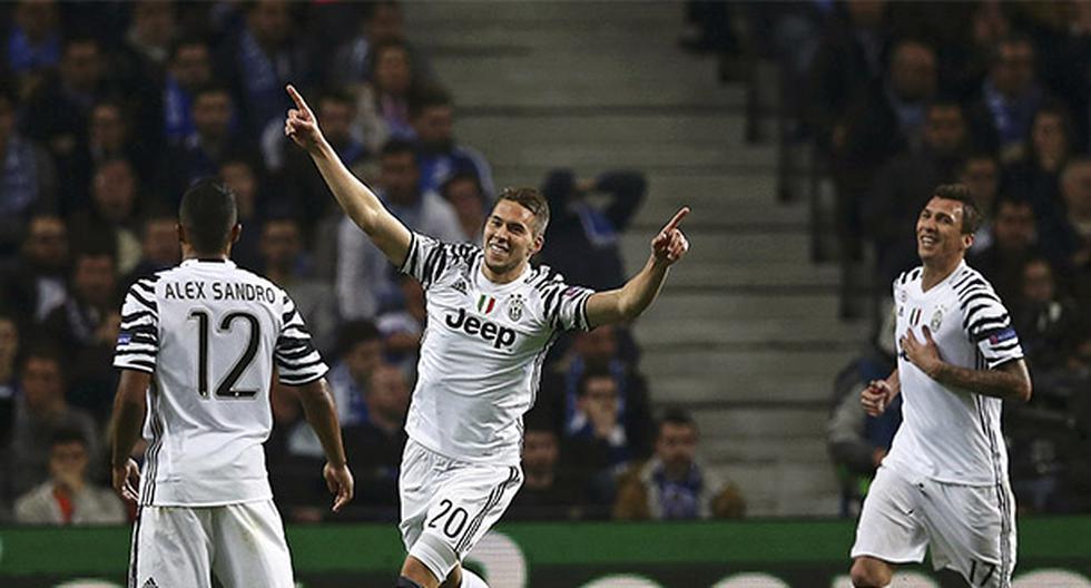 Juventus dio un gran paso para avanzar a los cuartos de final tras vencer en el Estádio Do Dragão al Porto por 0-2.