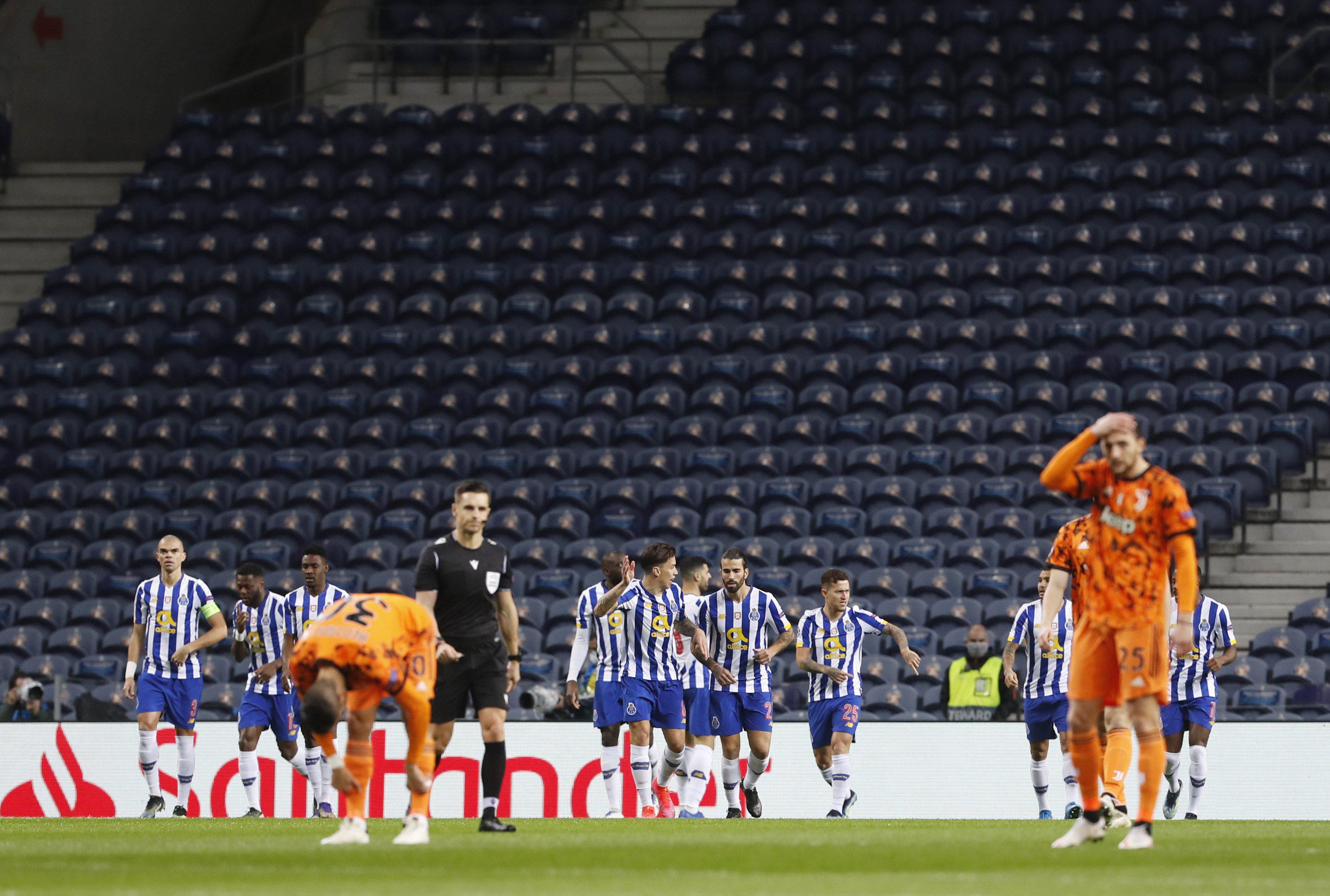 Porto enfrentó a la Juventus de Cristiano Ronaldo por la ida de los octavos de final de la Champions League