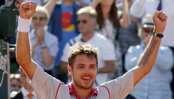 Wawrinka es campeón de Roland Garros: venció a Djokovic