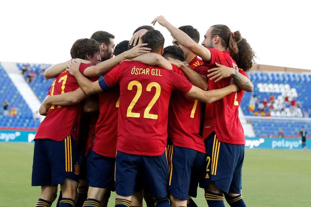 España enfrentó a Lituania en un amistoso internacional FIFA