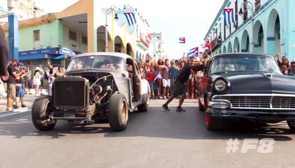 Rápidos y Furiosos 8 ya se filma en Cuba [VIDEO]