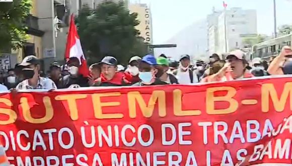 Manifestantes recorrerán también mañana, miércoles 4 de mayo, las calles de Lima. (Captura: Canal N)