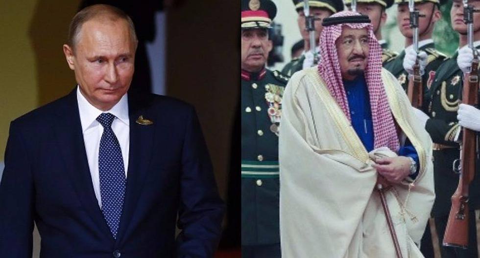 Salman bin Abdelaziz se reunirá con el presidente de Rusia, Vladimir Putin, entre el 4 y 7 de octubre próximo. (Fotos: Getty Images)
