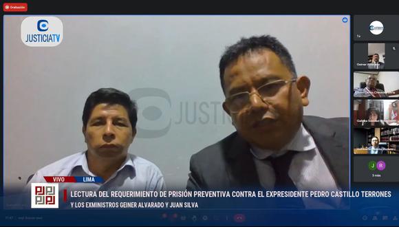 Eduardo Pachas ha sido abogado de Pedro Castillo en sus procesos legales. (Justicia TV)