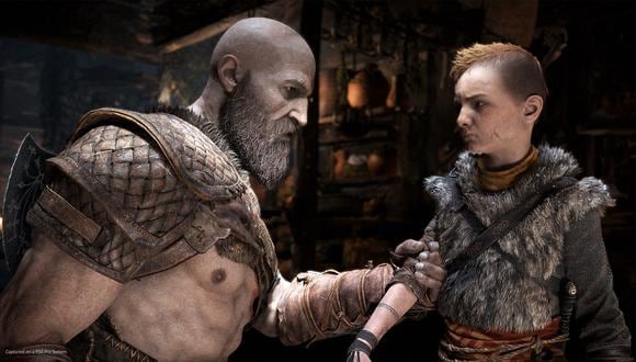 Kratos y su hijo Atreus en "God of War" (2018), videojuego que será llevado a la TV por Prime Video de Amazon.