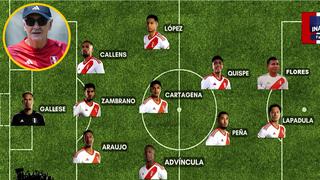 Así formaría la selección peruana para su debut ante Chile en la Copa América