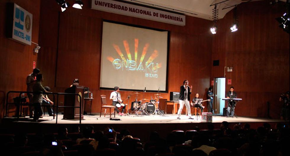 La banda peruana Onibaku nos ofreció un repertorio con temas de Caballeros del Zodiaco. (Foto: Peru.com)