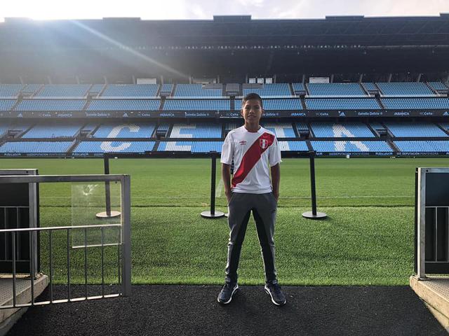 El niño peruano que pasará pruebas en el Celta de Vigo del fútbol español.