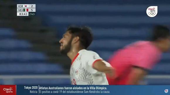 Eduardo Aguirre anotó el sexto gol de México vs. Corea del Sur. (Video: Claro Sports)