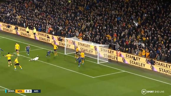 Arsenal 1-0 Wolves: gol de Gabriel Magalhães. (Video: BT Sport)