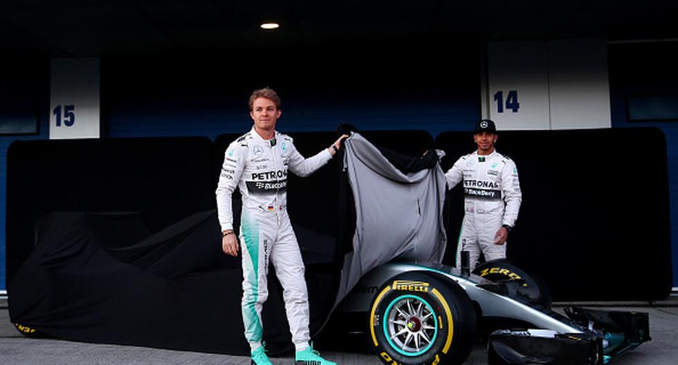 Lewis Hamilton y Nico Rosberg son los pilotos de la escudería alemana. (Foto: Getty images)