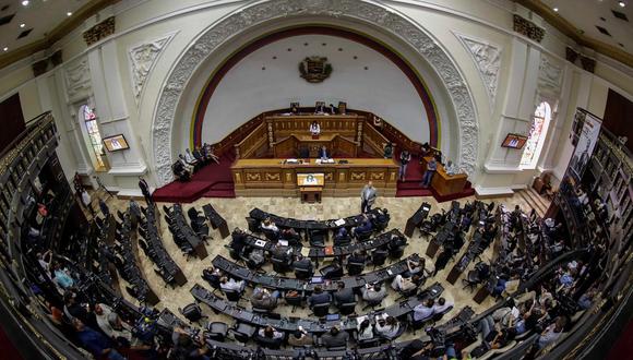 Vista general de la Asamblea Nacional de Venezuela. (Foto de EFE)