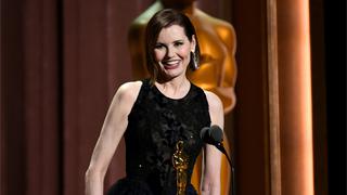 Geena Davis recibe un Óscar honorífico por luchar contra la discriminación de género