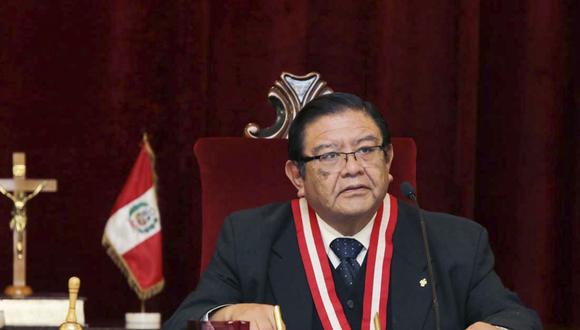 Jorge Luis Salas Arenas, presidente del JNE. (Foto: Andina)