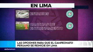 Liga 1: conoce las opciones que la FPF propone para que el reinicio del campeonato peruano