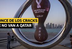 El increíble once de los cracks que no estarán en Qatar 2022 | VIDEO