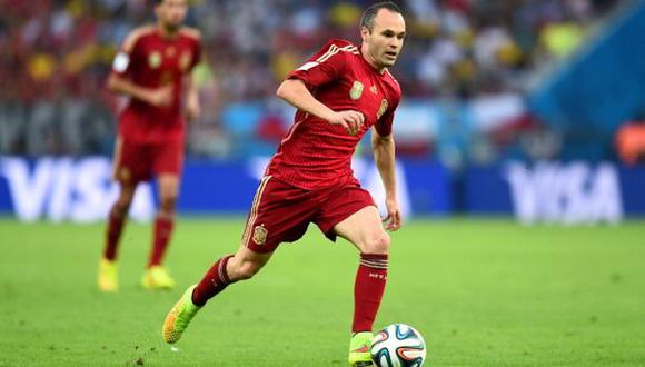 Andrés Iniesta no piensa en dejar la selección española