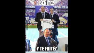 Los memes del Rafa Benítez tras su destitución del Real Madrid