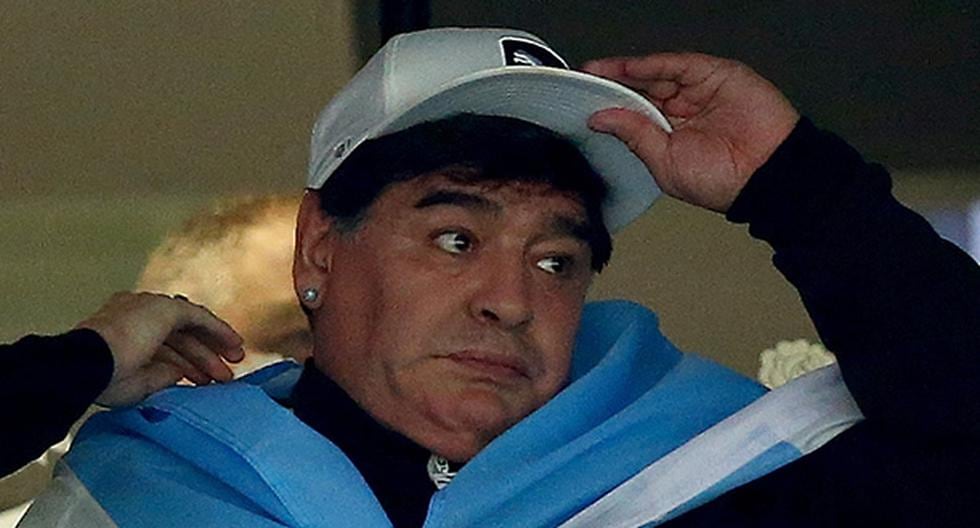 Diego Maradona, campeón del mundo en México 1986, se mostró a favor de que la Selección Argentina juegue ante Chile por las Eliminatorias en La Bombonera. (Foto: Getty Images)