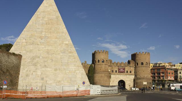 La única pirámide de Roma ya puede ser visitada por el público - 3