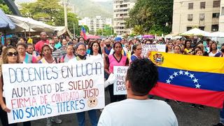 Protestas en Venezuela; EN VIVO | Qué piden los trabajadores, cuántos días llevan las manifestaciones en Caracas y otros estados