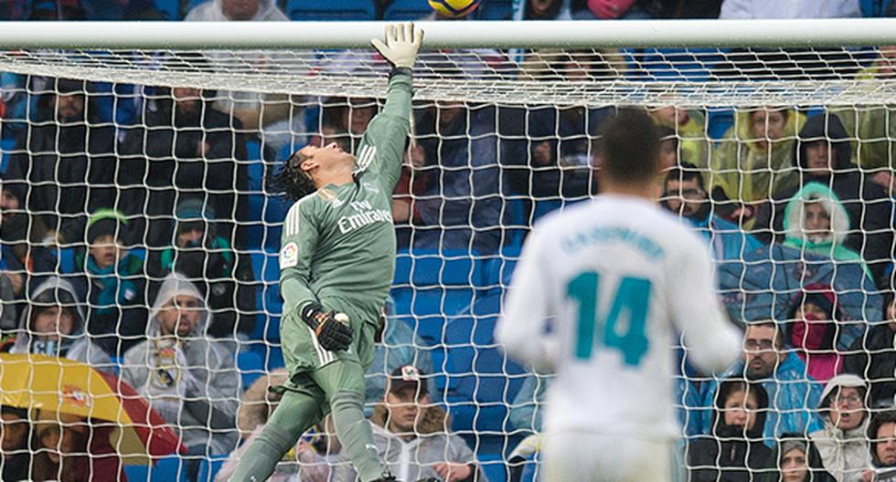 Florentino Pérez se pronunció sobre los rumores que indicaban que Keylor Navas estaba fuera del Real Madrid. (Foto: Getty Images)