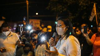 Keiko Fujimori sobre López Aliaga: “Ese señor está rayadazo y solito va a caer”