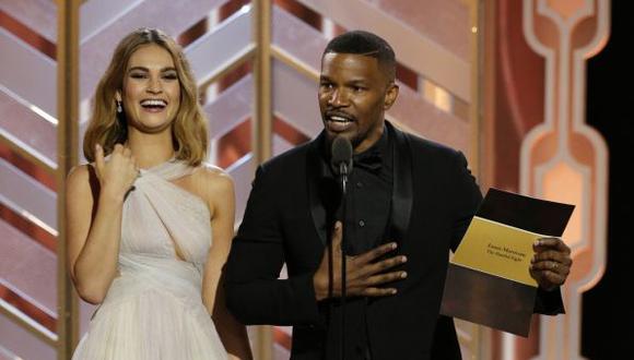 Globos de Oro: Jamie Foxx 'recordó' el error del Miss Universo