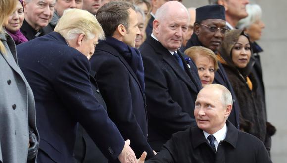 Putin afirmó que tuvo una "buena" conversación con Trump en París (Foto: Reuters)
