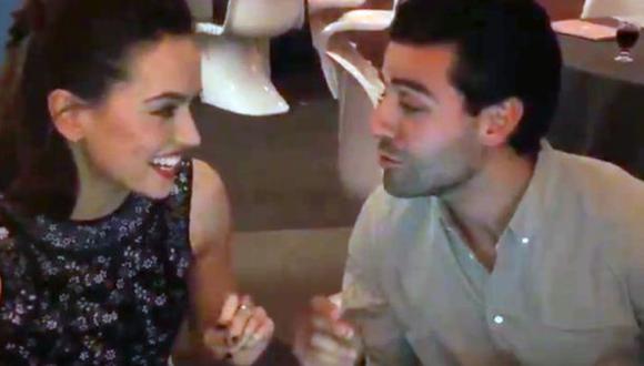 Daisy Ridley y Oscar Isaac cantan "Baby, It's Cold Outside"