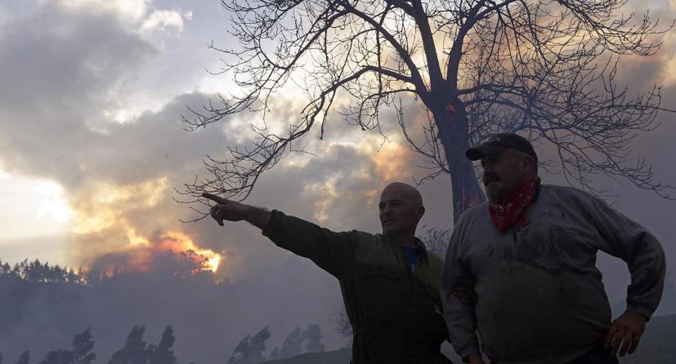 Incendio forestal en España. (Foto: EFE)