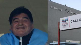 Diego Maradona se recupera de una cirugía en Venezuela