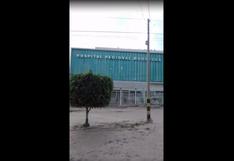 Accesos del Hospital de Moquegua quedan inundados | VIDEO