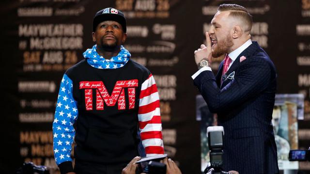 Mayweather: "Dios no comete errores. Y Dios hizo sólo una cosa perfecta: mi récord de boxeo (49-0)". (Foto: AFP/Reuters)