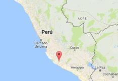 Sismo de 4,1 grados de magnitud se registró esta mañana Arequipa 