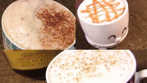 Aprende a preparar mocaccino y caramel macchiato sin máquina