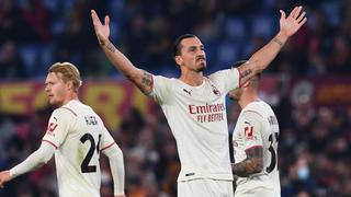 Con goles de Zlatan y Kessié: AC Milan derrotó a AS Roma en la Serie A de Italia