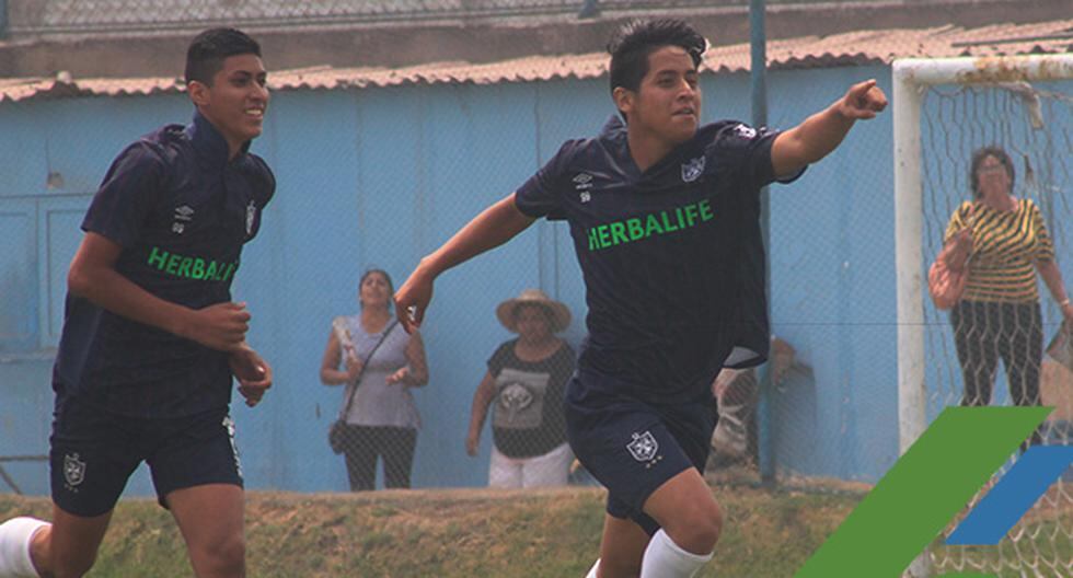 Franklin Gil anotó el gol para la San Martín. (Foto: La Nueve)