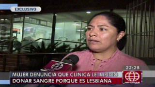 Mujer no pudo donar sangre por ser lesbiana: esto dice la ley