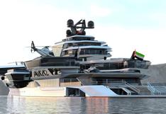 El impresionante megayate de lujo inspirado en los portaviones: lleva tres helicópteros y un submarino