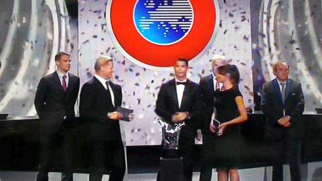 CR7, mejor jugador UEFA: "No tenía este trofeo en mi museo" - 2