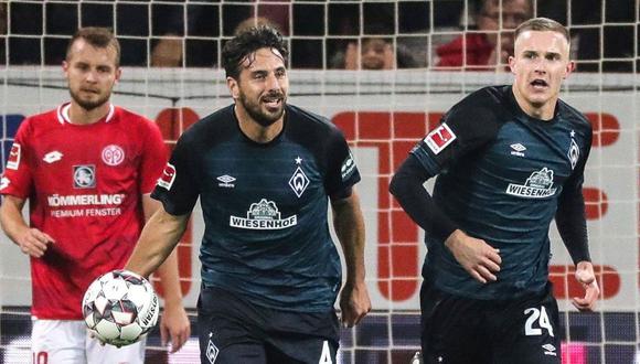 Claudio Pizarro ha concretado su tercera anotación consecutiva; la segunda en Bundesliga. Su nueva víctima ha sido el Mainz 05, por la décima jornada. (Foto: AFP)