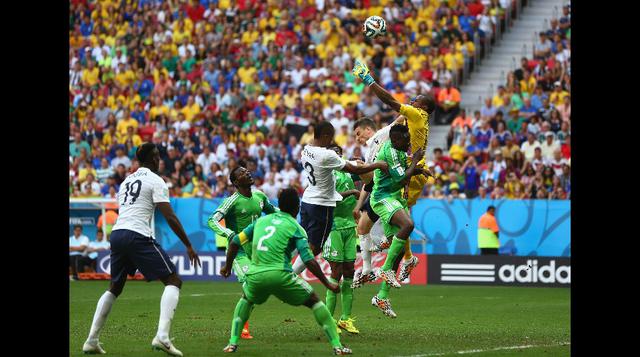Enyeama y el error que opacó su gran actuación ante Francia - 1